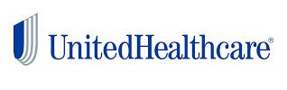 UnitedHealthcare logo with a stylized blue shield graphic on the left and the words United Healthcare in bold blue text on the right.